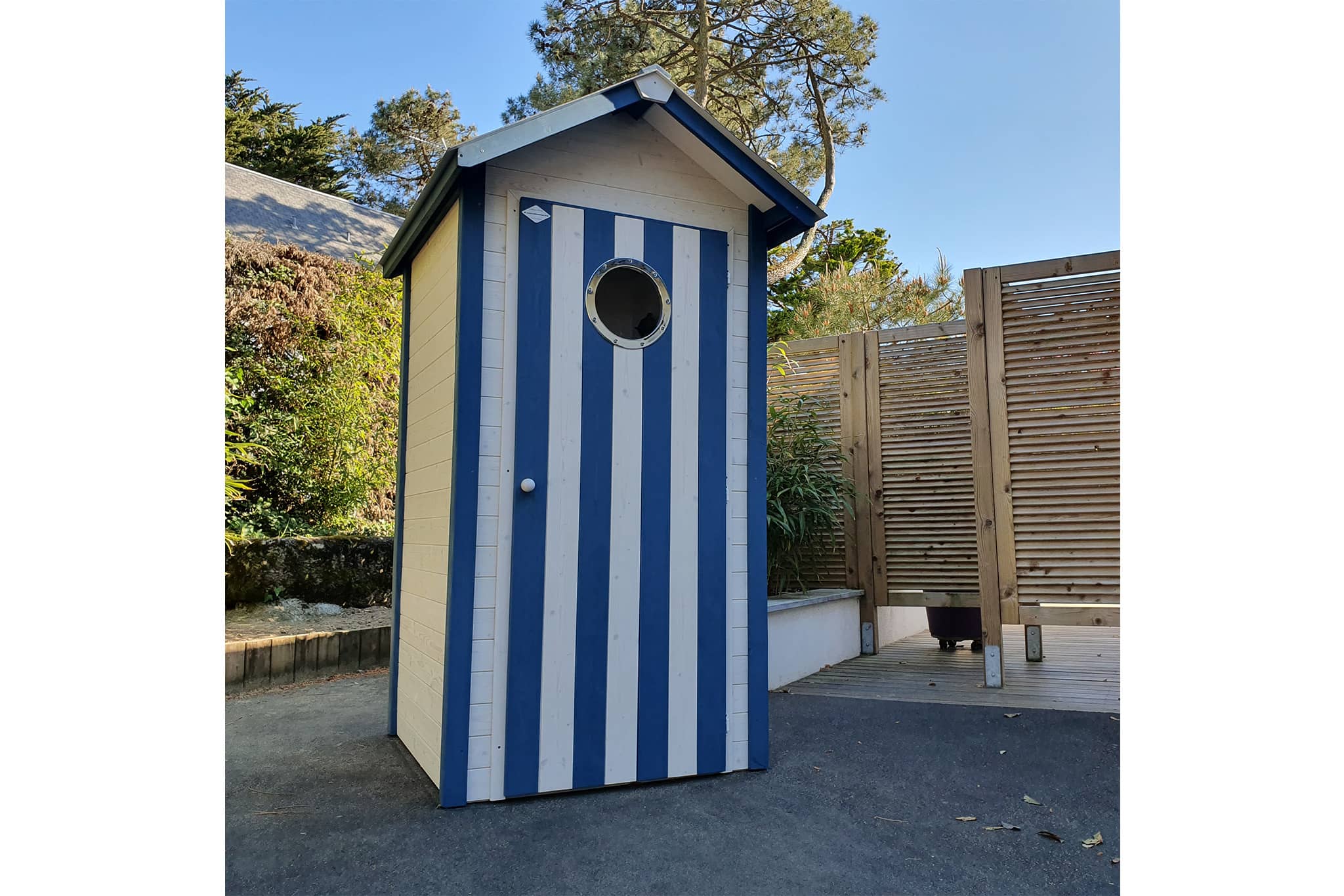 Cabine à l'ouest - Fabrication artisanale de cabines de plage en bois