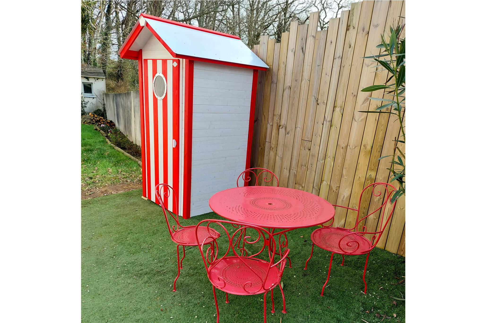 Cabine à l'ouest - Fabrication artisanale de cabines de plage en bois