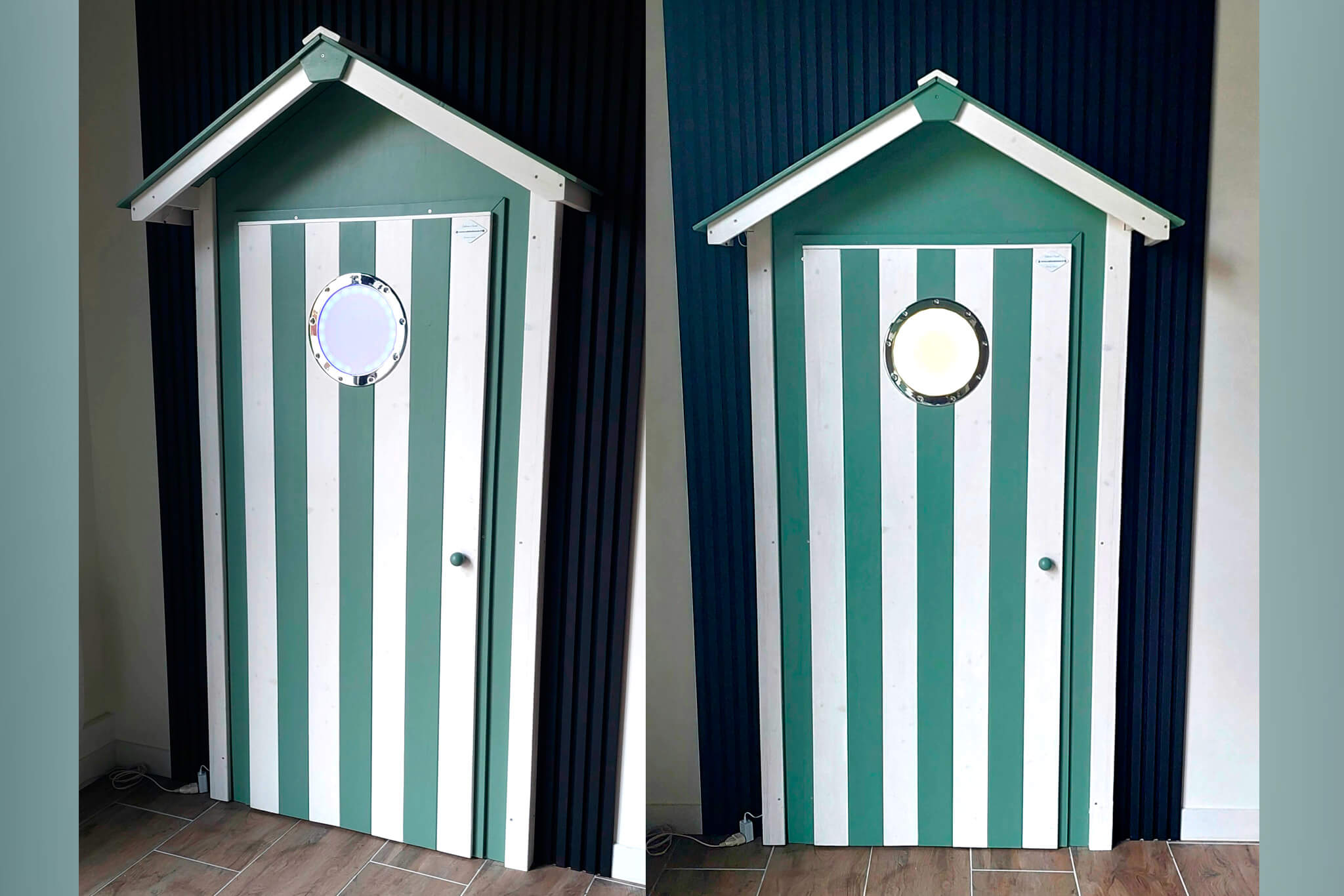 Cabine à l'ouest - Cabines de plage en bois